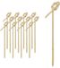 Excellent Houseware Bamboe Cocktailprikkers - 9 cm - Set van 50 - Beigekleurig
