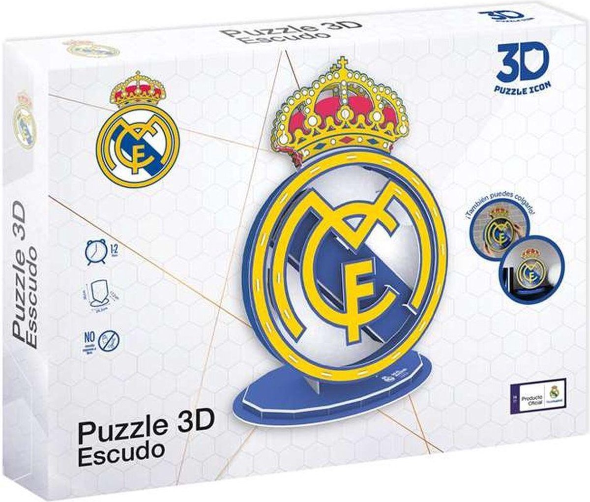 Bigbuy Fun 3D puzzel Real Madrid