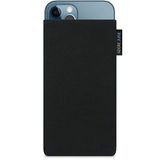 Adore June Klassieke zwarte hoes, compatibel met iPhone 13 Pro Max/iPhone 12 Pro Max
