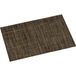 Kesper placemats/onderleggers - 8x - messing bruin - 29 x 43 cm - kunststof geweven