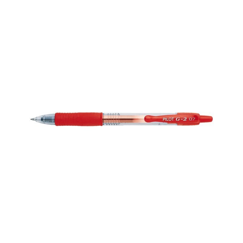 Pilot G-2 07 G2-7 Drukknop Rood