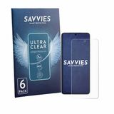 Savvies Screenprotector voor Vivo X300 Ultra - Folie Beschermfolie transparant 6 Stuks
