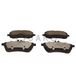 Quaro Kit de plaquettes de frein, frein à disque Quaro Qp4442c Mercedes-Benz