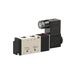Riegler 5/2-wegventiel, elektropneumatisch, »4 V«, monostabiel, G 3/8, 24 V DC