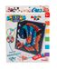 SIMBA Art und Fun 106374702 Art und Fun Poisson bord 18 x 18 cm 700 pailletten stylo à partir de 5 ans