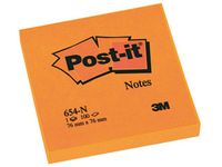 3M Post-it® Notes, 76 x 76 mm, Néon Orange