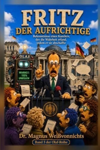 FRITZ DER AUFRICHTIGE: Bekenntnisse eines Kanzlers, der die Wahrheit erfand, indem er sie abschaffte