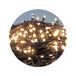 Zarivy Klassieke 20 m lange lichtketting met 200 warmwitte leds, 8 functies, IP44, ideaal voor binnen- en buitendecoratie.