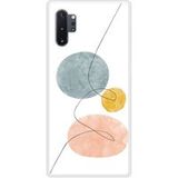 Samsung Étui de protection en silicone compatible avec Galaxy Note 10 Plus One line Bleu