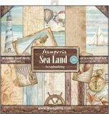Stamperia Sea Land 12x12 Inch Paper Pack (SBBL37)