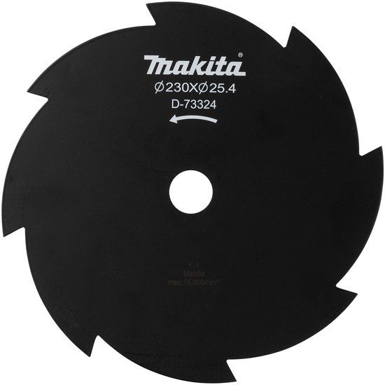 Makita D-73324 Bosmaaier Snijblad - 230x25,4x1,8mm - 8-tands