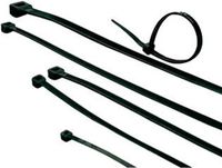 ACT Tie wraps | kabelbinders zwart, lengte 100 mm, breedte 2,5 mm CT1015