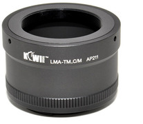 Kiwifotos Lens Mount Adapter T-Mount naar Canon M