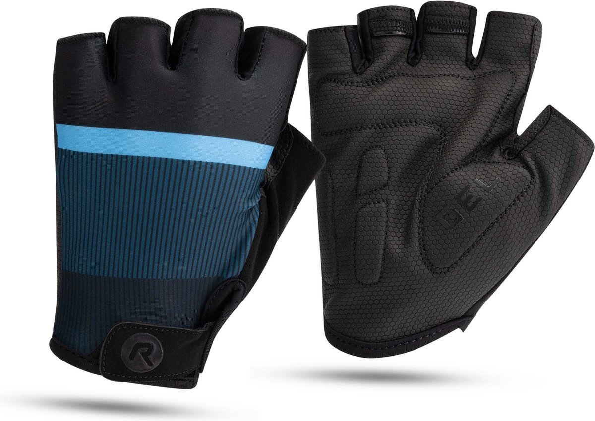 Rogelli Hero II - Fietshandschoenen - Heren - Maat 2XL - Blauw, Zwart