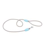 Ferplast Sport Hondenriem van nylon met metalen karabijnhaak met veilige grip, lengte 120 cm, dikte 8 mm, grijs