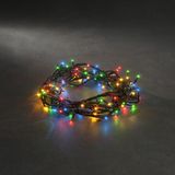 Konstsmide Microlightsnoer - 100 Multicolor LED Kerstverlichting - 8 Knipperfuncties - Buiten