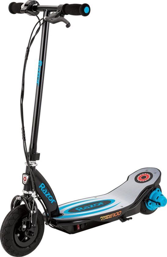 Razor E100 Electric Step - Power Core ALU - Blauw
