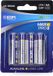 EDM Piles Alcalines EDM Max Pro II Long Life AA LR6 1,5 V (4 Unités)