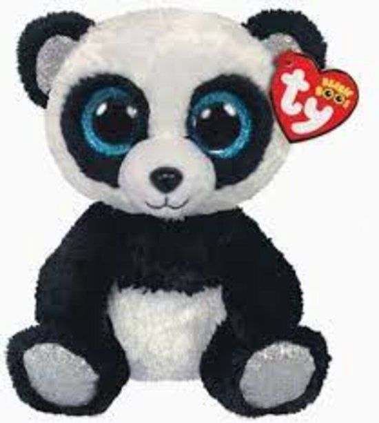 TY Beanie Boos Bamboo Panda - 15cm - Knuffel