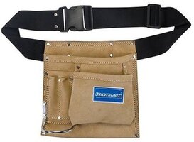 Silverline Spijker en gereedschapsriem met 5 vakken, 220 x 220 mm