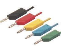 Hirschmann MEETSNOER 4mm 100cm / ZWART (MLN SIL 100/1)