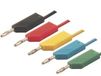 Hirschmann MEETSNOER 4mm 100cm / ZWART (MLN SIL 100/1)
