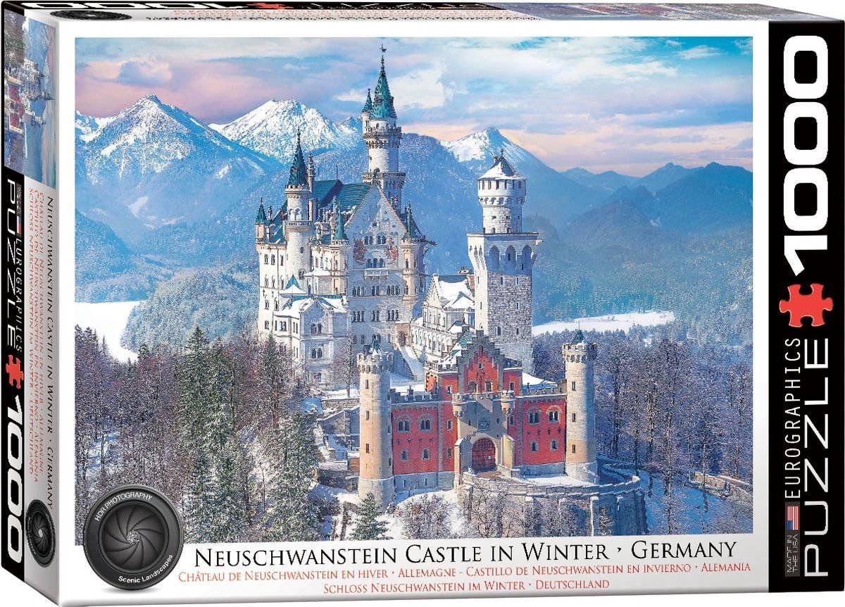 Eurographics puzzel slot nieuwe staart in de winter - multi