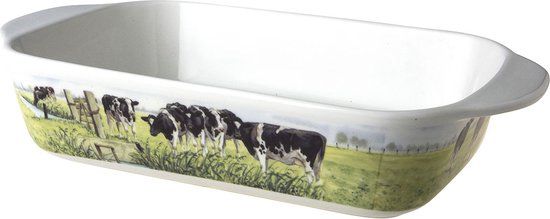 Wiebe van der Zee Ovenschaal 24x17x6 cm - Wit - Rechthoek - Porselein