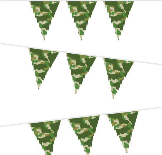 Merkloos / Sans marque Haza Original Vlaggenlijn Camouflage 10 Meter