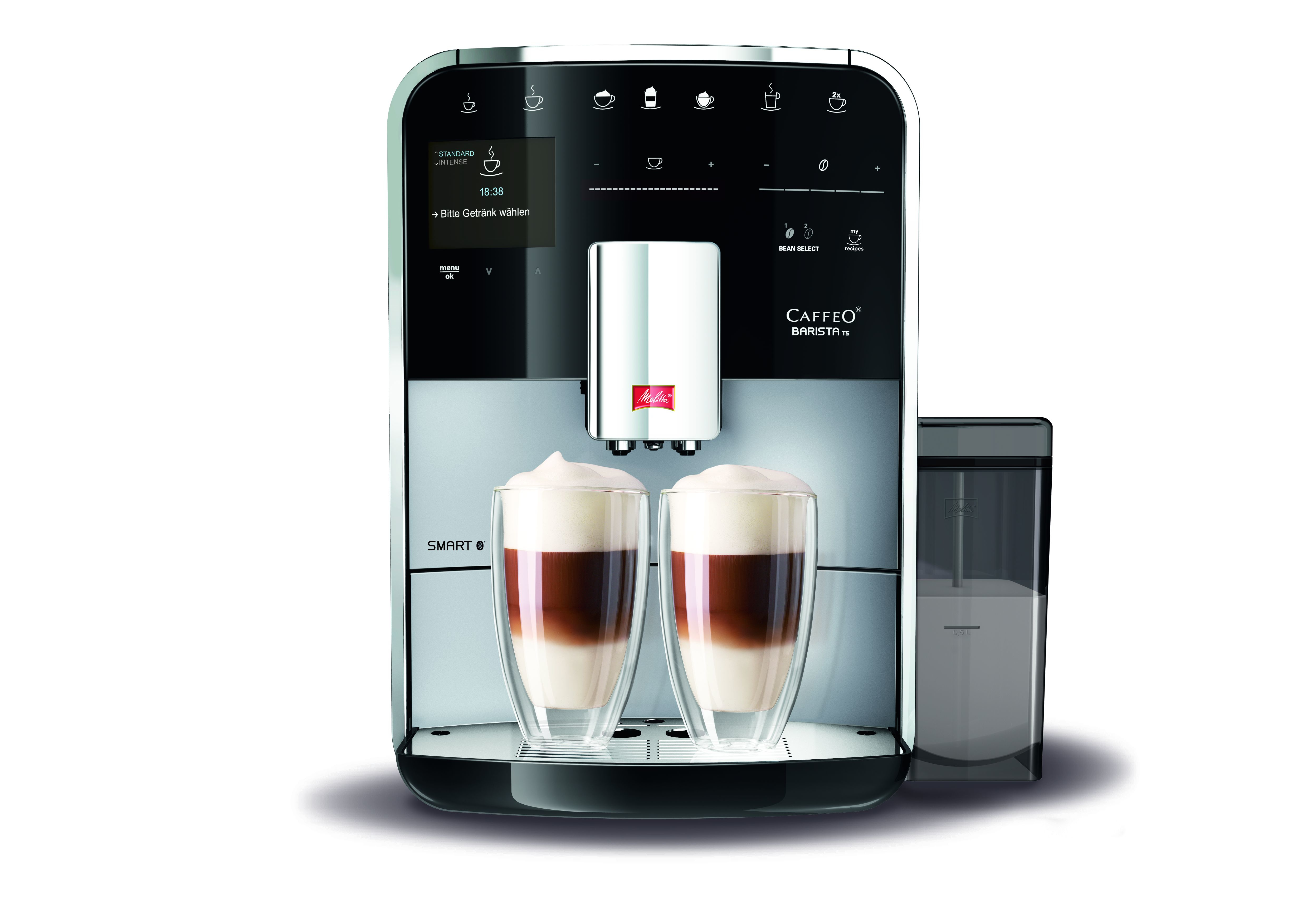 Melitta Barista Smart TS Zilver volautomatische espressomachine F850-101