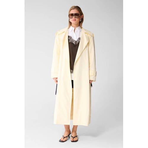 Shoeby Trenchcoat Lichtgeel