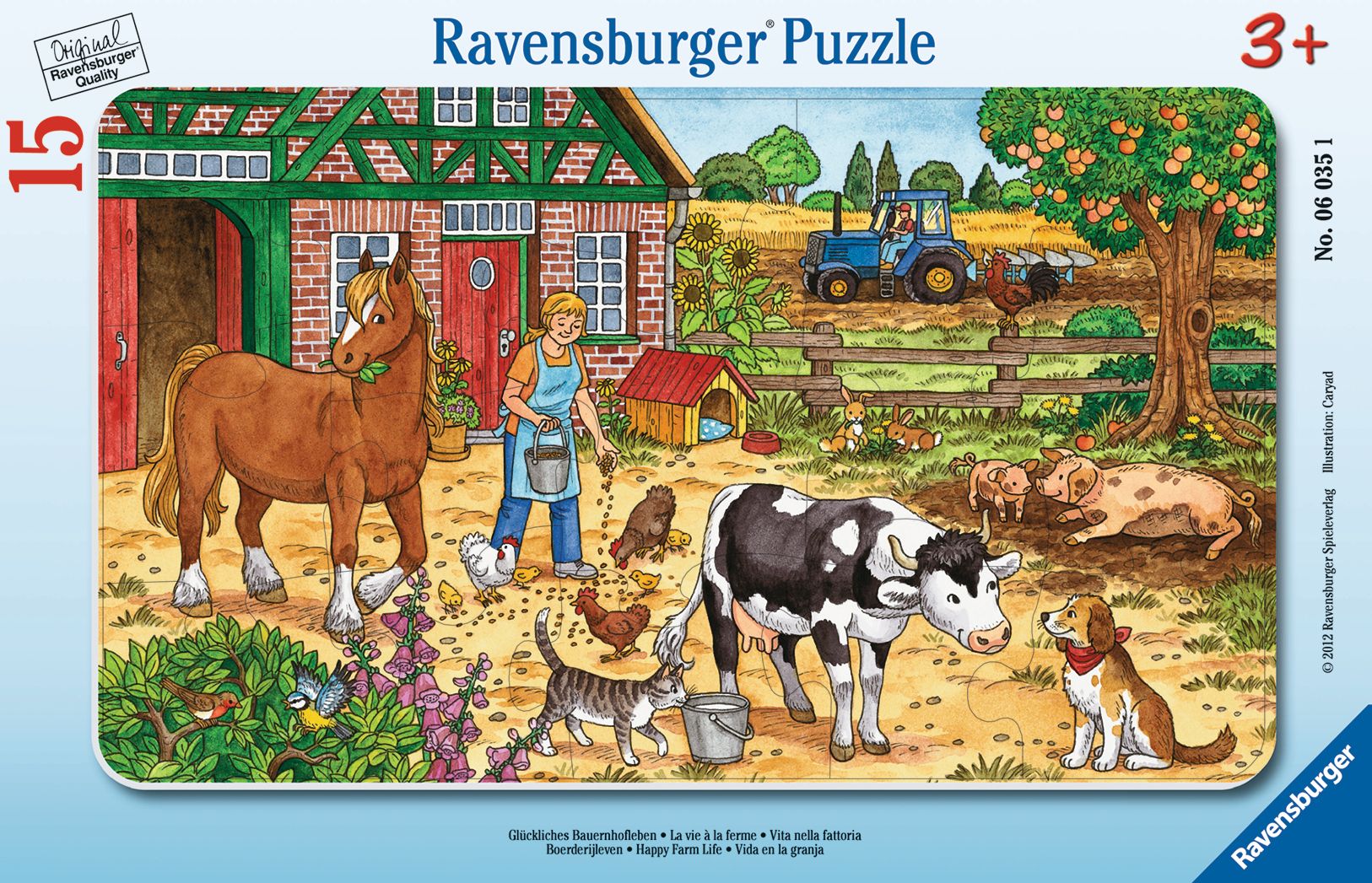 Ravensburger 4005556060351 Puzzel - Unisex - Vanaf 3 Jaar