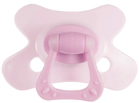 Difrax Dental Fopspeen Coral Pink 12M+