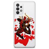 ERT GROUP Samsung A32 4G LTE hoes origineel en officieel gelicentieerd Marvel Deadpool 011