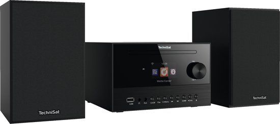 TechniSat Classic 800 IR DAB+ Microsysteem - CD, Bluetooth, Internetradio - Zwart