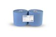 Funny Poetspapierrollen, 3-laags, gerecycled blauw, 26 cm, 500 vellen, per stuk verpakt (1 x 2 stuks)