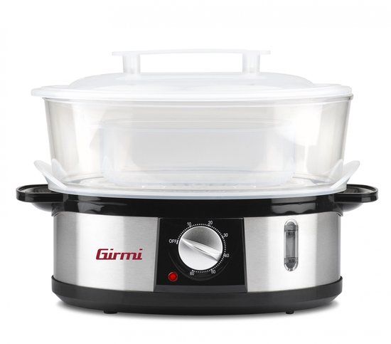 Girmi VP26 stomerkoker 3 mand(en) Zwart, Zilver Vrijstaand 750 W