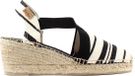 Toni Pons Tarbes ecru zwart espadrilles dames
