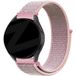 Bandz Bracelet en nylon pour Garmin Vivomove Luxe (Rose)