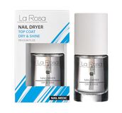 LaRosa NAIL DRYER - Nageldroger en TOP COAT - Sneldrogend, Intense Glans, Hydratatie en Bescherming - 10 ml