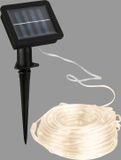 Briloner 10 meter solar tuinverlichting - warm wit LED lichtsnoer voor buiten - IP44