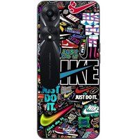 Oppo Case Oppo A78 5G Nike Air Kleurrijke Stijl Just Do It Pikachu Goku Maniacase