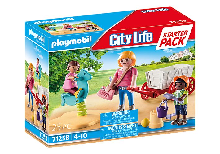 Playmobil City Life 71258 Kinderoppas Bolderwagen - Speelgoed Figuurset - 4+ Jaar