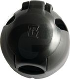 Grene Kunststof 12V 7-polig stopcontact