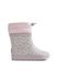 WHEAT WHEAT Regenlaarzen 'Arden' pastelblauw / kaki / sering / rosé