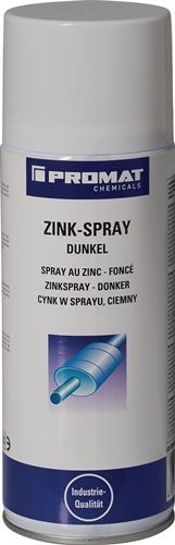 Promat/Tecwerk Zinkspray | 400 ml | donkergrijs/stofgrijs | spuitbus