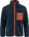 Fjällräven Vardag Pile Fleece M Heren Outdoorvest - Navy-Autumn Leaf - Maat M
