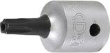 BGS technic BGS Dopsleutelbit - 1/4 - TS-profiel (voor Torx-plus) met boring TS20