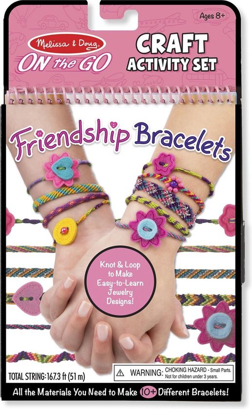 MELISSA & DOUG - On-the-Go Crafts - Friendship Bracelets