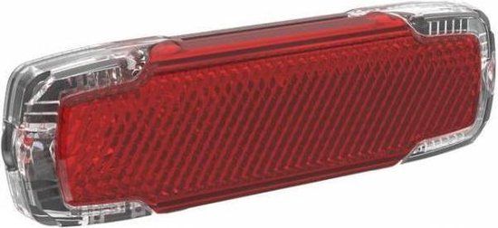 Busch & Müller Toplight 2C Fietsverlichting 50+80mm rood/zwart 2018